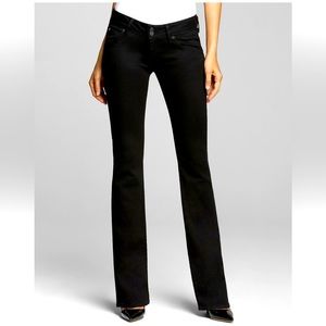 HUDSON Beth Baby Boot Black Jeans Size 25